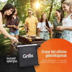 GrillX Barbecue Hoes - 145 X 61 X 117cm - BBQ Hoes Waterdicht - Beschermhoes Inclusief Trekkoord - BBQ Accesoires -Home Keuken Winkel 1200x1200 877