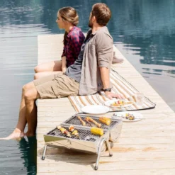 BBQ Collection Houtskoolbarbecue - Cilinder - Chroom -Home Keuken Winkel 1200x1200 995