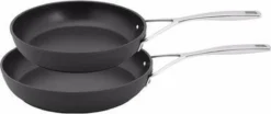 Demeyere Alu Pro Dura Glide Koekenpan - Ø 24 & Ø 28cm - Titanium -Home Keuken Winkel 1200x507