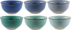 Studio Tavola Kleine Kommen Ocean Blue ø 12 Cm - 6 Stuks -Home Keuken Winkel 1200x509