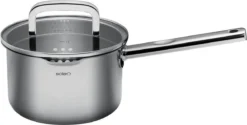Sola Pannenset Juvia - 4 Delig - Ø 16,16,18,20 Cm - Zilver - RVS - Sandwichbodem -Home Keuken Winkel 1200x606