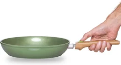 Just Vegan Koekenpan ECO Met Afneembaar Handvat 20 Cm Aluminium Groen -Home Keuken Winkel 1200x646