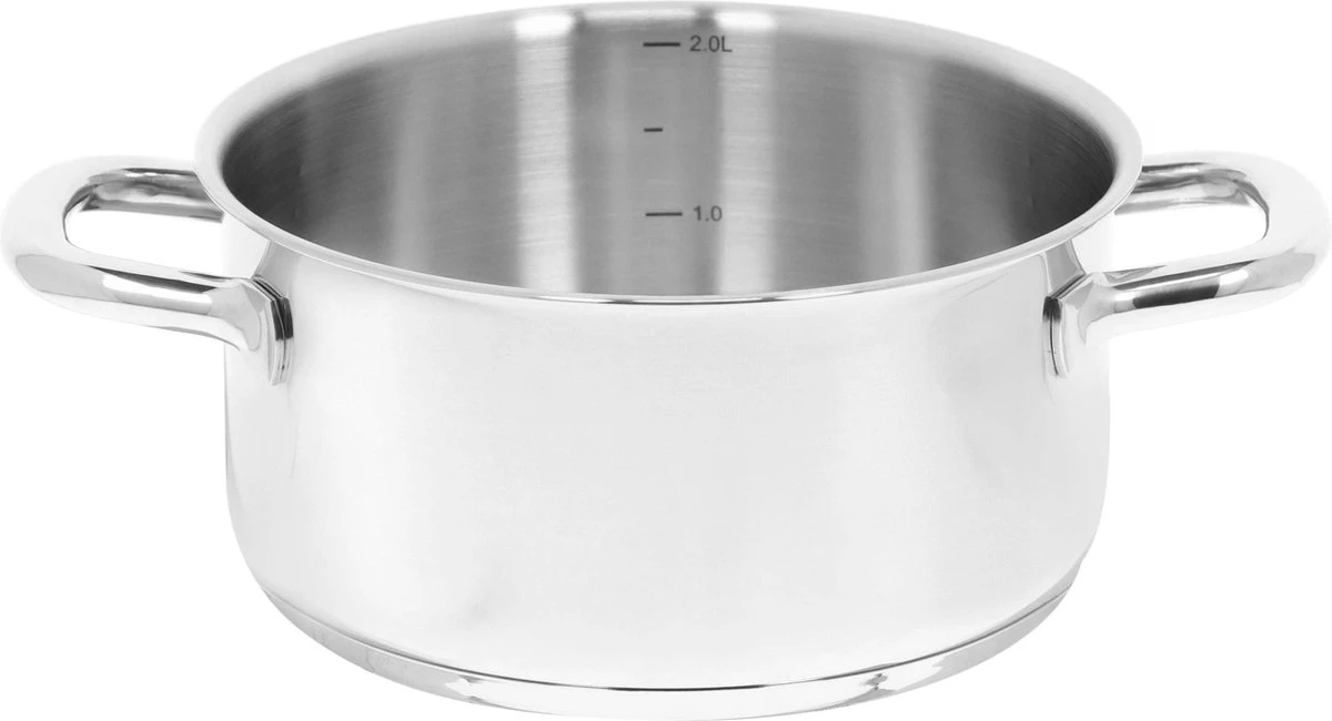 Demeyere Classico 3 Kookpan – Met Deksel – Inductie – RVS – 20 Cm – 3L 6 Demeyere Classico 3 Kookpan – Met Deksel – Inductie – RVS – 20 Cm – 3L - Afbeelding 6