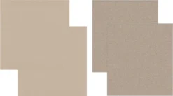 DDDDD Cisis - 2x Theedoek & 2x Keukendoek - Amandel