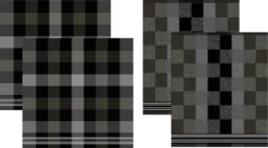 DDDDD Feller - 2 Theedoeken & 2 Keukendoeken - Grey