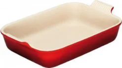 Le Creuset Ovenschaal Heritage Kersenrood 32 X 24 X 7.5 Cm -Home Keuken Winkel 1200x672 4