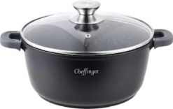 Cheffinger Cooking | Braadpan Met Deksel | 24cm | Alle Warmtebronnen | DC24 -Home Keuken Winkel 1200x757 1