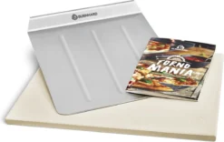 Burnhard Pizzasteen 38 X 30 X 1,5 Cm + Pizzaschep 25 Burnhard Pizzasteen 38 X 30 X 1,5 Cm + Pizzaschep -Home Keuken Winkel 1200x759