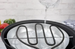 Alpina Elektrische BBQ - Tafel-Barbecue - Geen Rook - Binnen Barbecueën - 1250W - Ø 30 Cm - Zwart -Home Keuken Winkel 1200x798 10