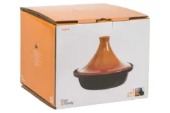 Cosy & Trendy Tajine Zwart / Oranje - Gietijzeren Schaal - Ø25cm - Geschikt Voor Inductie -Home Keuken Winkel 1200x799 15
