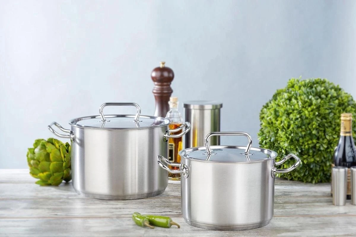 Demeyere Classic Pannenset - 5 Delig - RVS 2 Demeyere Classic Pannenset - 5 Delig - RVS - Afbeelding 2