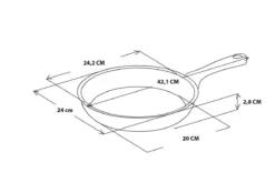 GreenPan Essentials Pannenkoekenpan 24cm - Zwart - Inductie - PFAS-vrij -Home Keuken Winkel 1200x800 28