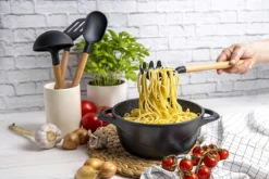 Smile 10-Delige Pannenset - Anti Aanbaklaag - Vaatwasser Bestendig - Zwart - MGK-17 -Home Keuken Winkel 1200x800 58