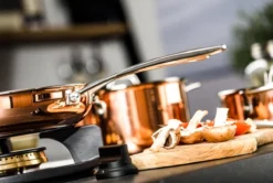 Koekenpan Ø26cm Met Deksel - Inductie - Koper - DUCQ -Home Keuken Winkel 1200x807