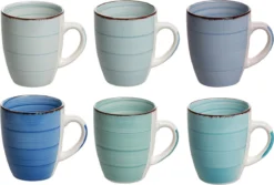 Studio Tavola Mokken Ocean Blue 350 Ml - 6 Stuks