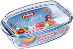 Pyrex - Essentials Schaal Rechthoek Met Deksel 6,5 Liter - Transparant -Home Keuken Winkel 1200x811 1