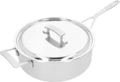 Demeyere Industry 5 - Sauteerpan Met Deksel - 28 Cm - RVS