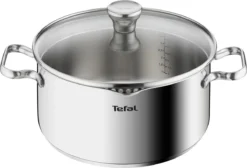 Tefal Duetto 3-delige Kookset - Steelpan Ø 16 Cm, Kookpan Ø 20/24 Cm -Home Keuken Winkel 1200x815