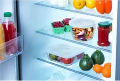 Pyrex - Cook & Freeze Schaal Met Deksel Set Van 4 Stuks - Transparant/Wit -Home Keuken Winkel 1200x815 6