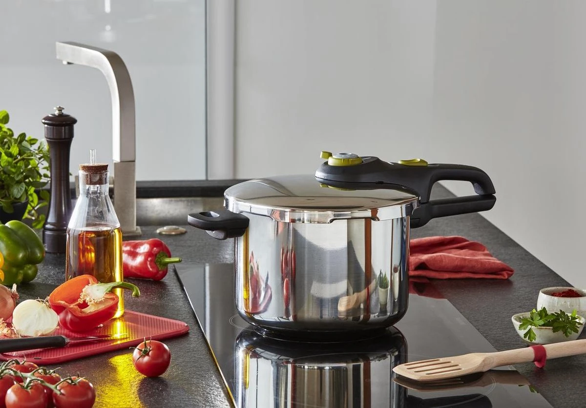 Tefal Secure5 NEO Snelkookpan - 4 Liter - Ø 22 Cm 10 Tefal Secure5 NEO Snelkookpan - 4 Liter - Ø 22 Cm - Afbeelding 10