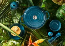 Le Creuset Braadpan Campagnard Signature Deep Teal - ø 30 Cm / 3.5 Liter -Home Keuken Winkel 1200x853 2