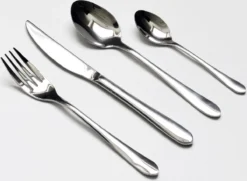 Merkloos Bestekset Luxe Round 24-delig | Premium Quality | 6 Personen