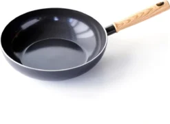 Home Keuken Winkel 33 GreenChef Vintage Wokpan 28cm/3.7L - Zwart - Inductie - PFAS-vrij