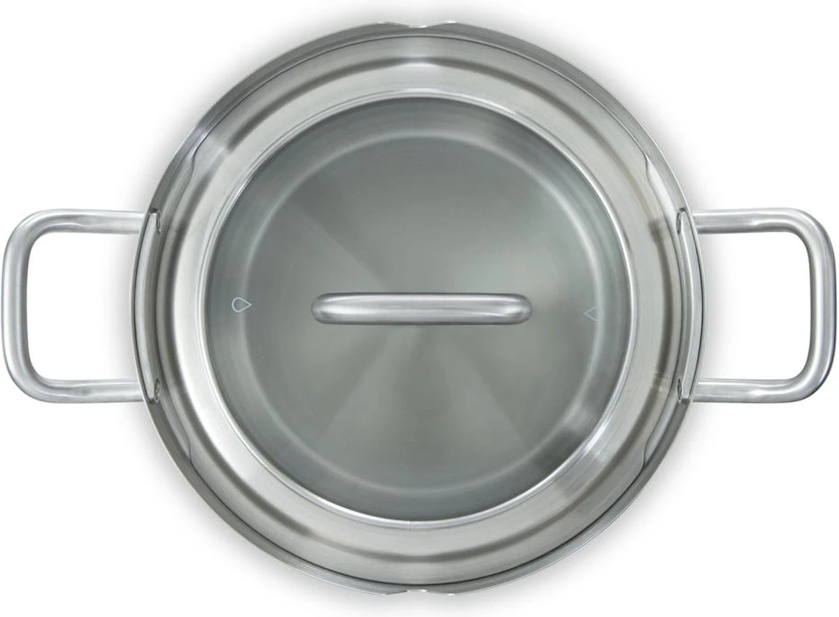 BK Q-linair Master Glas Pannenset - 5-delig - Glazen Deksel - Veilig Afgietsysteem - Inductie 19 BK Q-linair Master Glas Pannenset - 5-delig - Glazen Deksel - Veilig Afgietsysteem - Inductie - Afbeelding 19