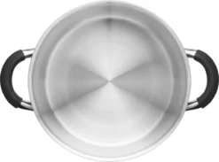 Sola Pannenset Venice - 4 Delig - Ø 16,16,18,20 Cm - Zilver - RVS - Sandwichbodem -Home Keuken Winkel 1200x887