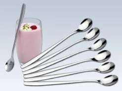 Dessertlepels - Cocktaillepels - IJslepels - Latte Macchiato Lepels - Yoghurtlepels - Set Van 6 Stuks -RVS (18/0) -19 Cm -Home Keuken Winkel 1200x900 37