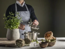 Sola Pannenset Juvia - 4 Delig - Ø 16,16,18,20 Cm - Zilver - RVS - Sandwichbodem -Home Keuken Winkel 1200x911