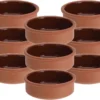 Merkloos 12x Tapas Schaaltjes 500 Ml Terracotta 12 Cm - Keukenbenodigdheden - Kookbenodigdheden - Tafel Dekken - Tapasschaaltjes - Tapas/snacks/hapjes Bereiden En Serveren