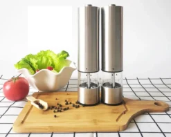 MD-Goods ® Elektrische Peper En Zoutmolen Set - Pepermolen - RVS - Cadeau - Restaurant Kwaliteit -Home Keuken Winkel 1200x960 3