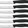 Victorinox Tafelmes 6 Stuks Zwart Krom Heft