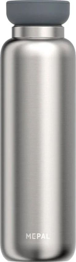 Mepal – Isoleerfles Ellipse 900 Ml – Houdt Je Drankje 12 Uur Warm En 24 Uur Koud – Natural Brushed – Geschikt Voor Bruiswater – Thermosfles – Lekdicht -Home Keuken Winkel 347x1200