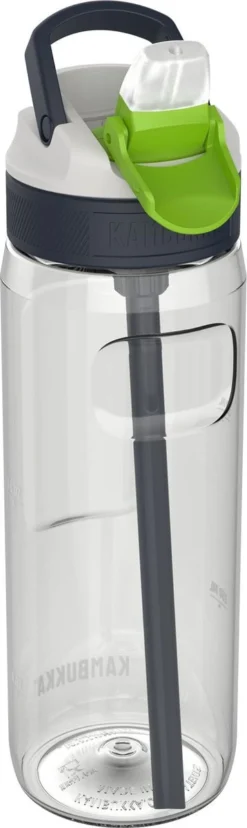 Kambukka Lagoon Drinkfles 750ml - Clear Met Geïntegreerd Rietje -Home Keuken Winkel 358x1200
