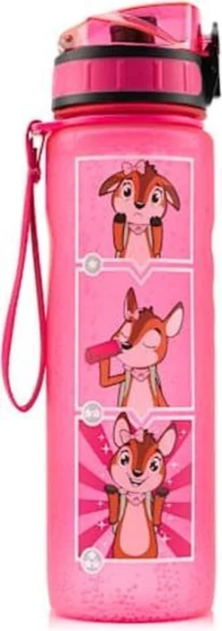 Flyweight Lyseren Drinkfles Voor Kinderen - Waterfles 600 Ml - Zonder BPA - Onbreekbaar - Fruitfilter - Afwasmachinebestendig