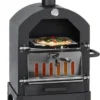 MaxxGarden Pizza Oven Buiten - Houtskool – Incl. Pizzasteen - 45x65x158cm