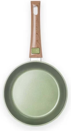 Just Vegan Koekenpan ECO Met Afneembaar Handvat 20 Cm Aluminium Groen -Home Keuken Winkel 656x1200