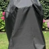 Merkloos Kamado BBQ Large Beschermhoes Cover Tot 25" Inch - Hoes Zwart Groot - O.a. Big Green Egg, Grill Guru, Kamado Joe Classic, Patton, The Bastard, Takumi, Tarrington House