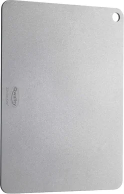 Pizzasteen Van Staal – Pizza Steen - Pizza En Brood Bakken - 40 X 30 X 0,6 Cm - Cadeau Voor Man - Kitchen Steel By Qwality