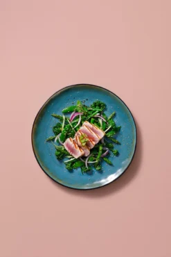 Palmer Serviesset Lotus Stoneware 6-persoons 24-delig Zwart Turquoise -Home Keuken Winkel 801x1200 4