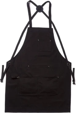 BBQ Schort - Professioneel - Schort - Zwart - Keukenschort - Kwaliteit - Garantie - 68 Cm X 86 Cm -Home Keuken Winkel 811x1200