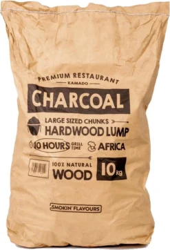 Smokin’ Flavours Gamhar Restaurant Houtskool 10 KG (Zuid Afrika)