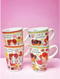 Blond Amsterdam Even Bijkletsen Beker XL 500 Ml - Mint Rand -Home Keuken Winkel 910x1200 2