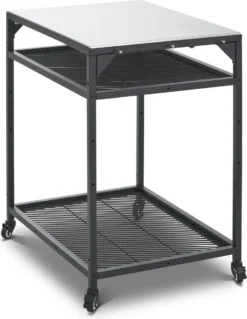 Ooni - Tafel - Medium - Pizza Tafel - 60x80x 90cm - RVS - Zwart -Home Keuken Winkel 930x1200 1