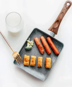 Zaigon All In 1 Pan - Inductie + Vaatwasmachinebestendig - Kleine Pan - Omeletpan - Tamagoyaki Pan - Tamago Pan - Vierkante Pan - Sushi Pan - Vierkante Pan -Home Keuken Winkel 994x1200